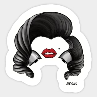 Caricature: Marilyn Monroe Sticker